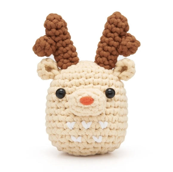 New The Woobles Crochet Kit - Ralph The Reindeer - Picture 2 of 5
